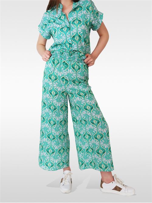 Relaxed-fit printed trousers IBLUES | 2371311732200002