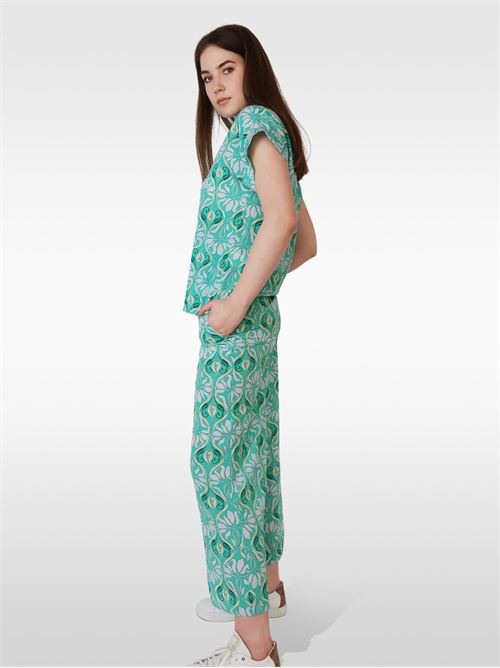 Relaxed-fit printed trousers IBLUES | 2371311732200002