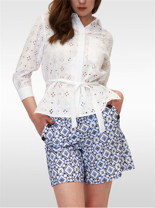 Broderie anglaise shirt MARELLA | 2331111334200001