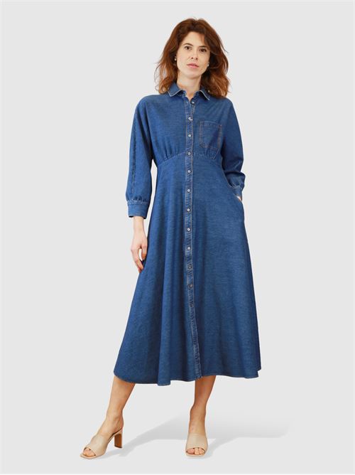 Denim shirt dress MAXMARA WEEKEND | 2415221091600002