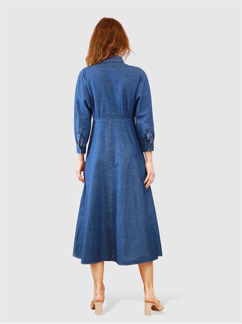 Denim shirt dress MAXMARA WEEKEND | 2415221091600002