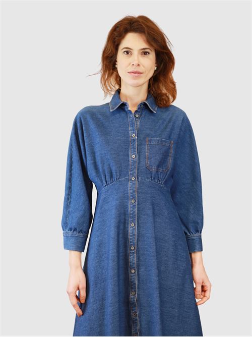 Denim shirt dress MAXMARA WEEKEND | 2415221091600002