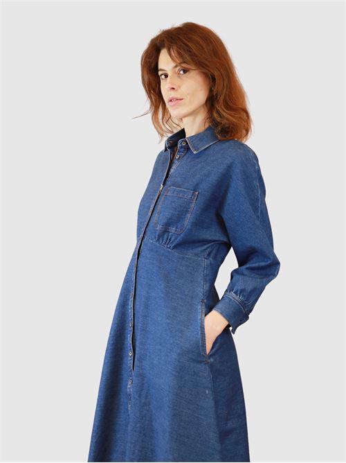 Denim shirt dress MAXMARA WEEKEND | 2415221091600002
