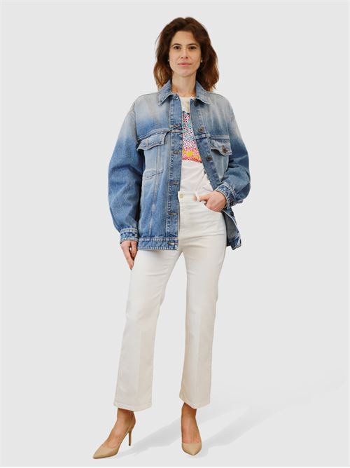 Oversized denim jacket MAXMARA WEEKEND | 2415041071600009